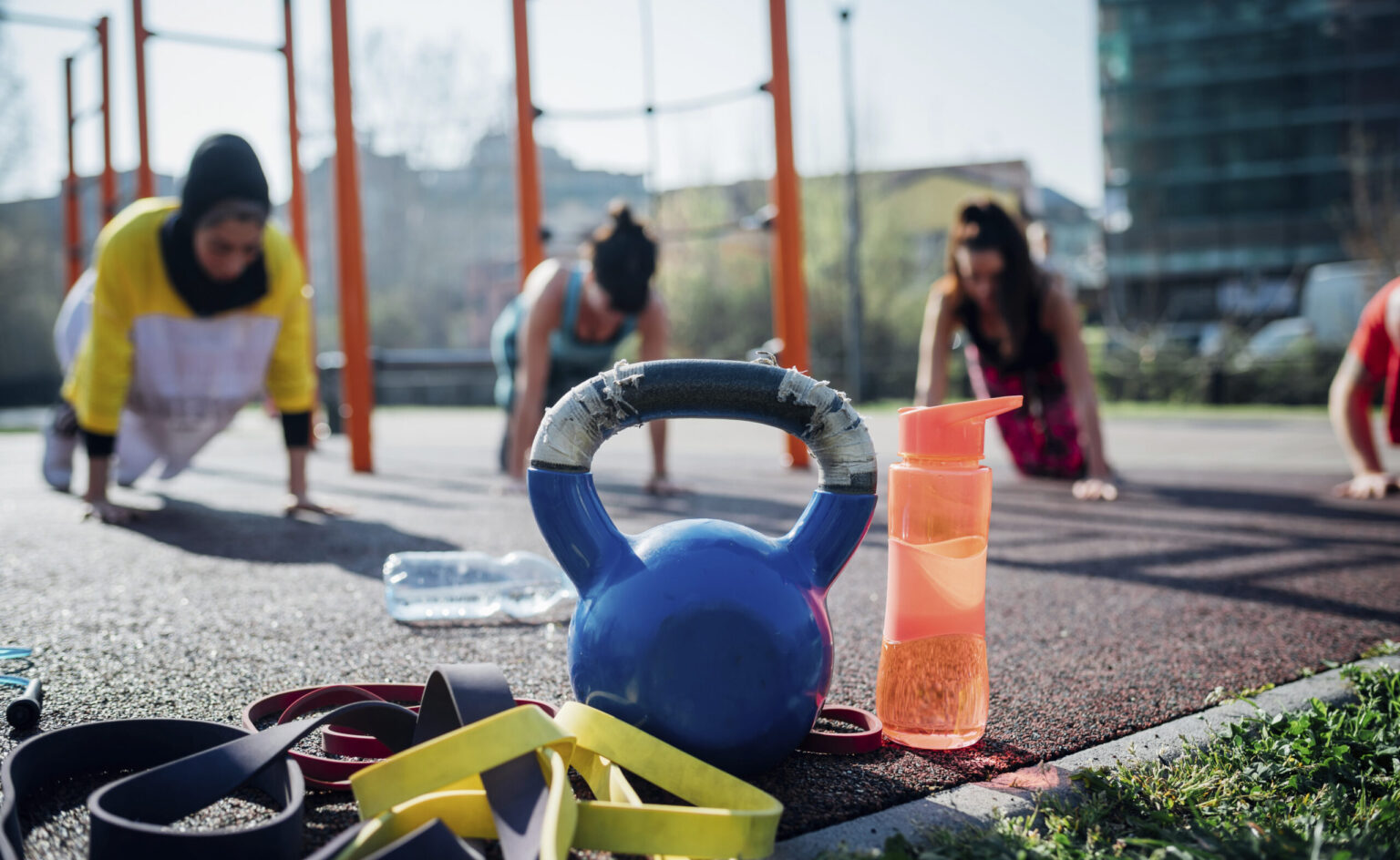 Fitness en el parque: Una tendencia que llegó para quedarse